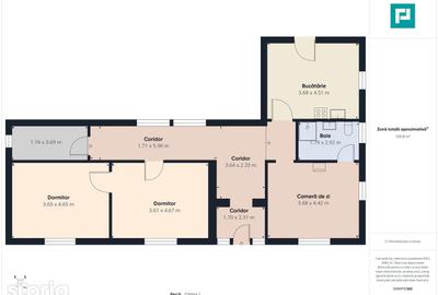 Casă cu 3 camere cu Teren 1260 Mp în Hășmaș - 11