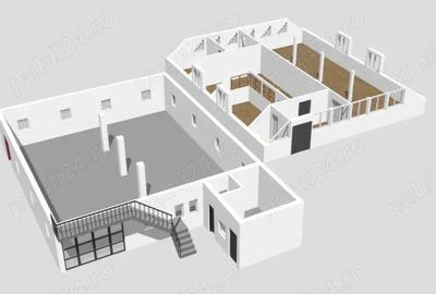 Spa?iu hala ?i birouri, 350 mp in Brasov, semi-central, acces camionete - 4