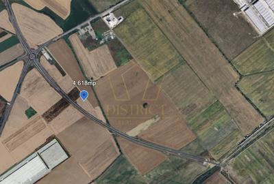 Teren intravilan pentru investitie 4.618mp  |  Sag - 1