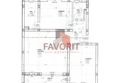 Apartament cu 3 camere în Torontalului - 12