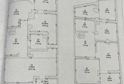 Apartament cu scara interioara linga Casa Tineretului