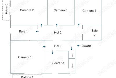 Ocazie unica, apartament spatios cu 4 camere la pret atractiv - 1