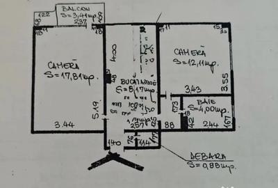 Apartament cu 2 camere decomandat în Mănăștur - 7