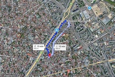 Teren Construcții intravilan de 425 mp, în Moșilor