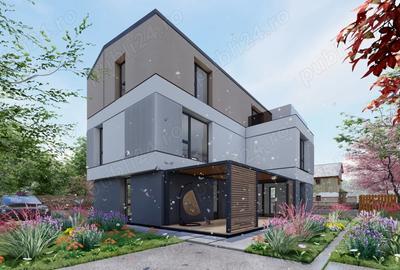 Vand casa la rosu in comuna Berceni p+1+2 - 2