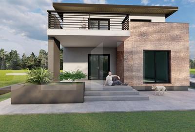 Casa individuala P+1 | Lugoj | 4 terase | 433,35 mpu curte