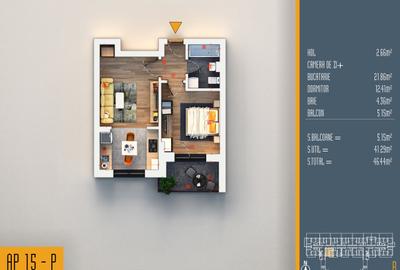 Neofort 84 - Pret PROMO Apartament ideal pentru investitie zona verde linistita Neofort 84 - Pret PROMO Apartament ideal pentru investitie zona verde linistita - 6