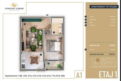 Apartament cu 2 camere semidecomandat în Alexandriei