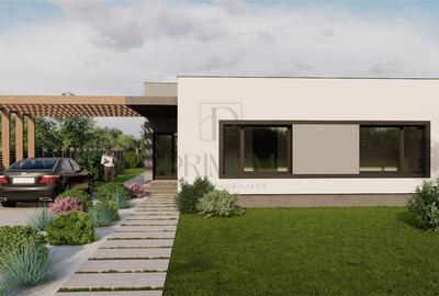 Casă individuală cu 4 camere cu Teren 606 Mp în Moșnița Nouă
