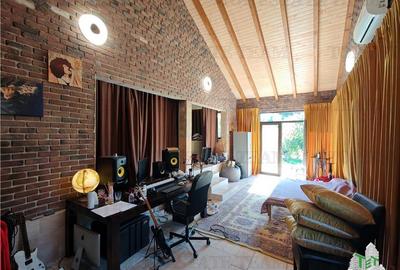 Vila 4+ camere, iaz cu peste, livada, 5300 mp teren, foisor, pivnta si crama, in - 18