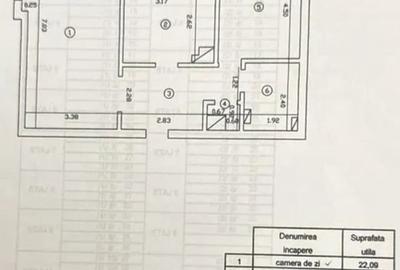 2 Camere Decomandat 65mp Bloc 2001 zona Frumoasa - 3