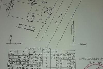 Teren de 461 mp, în Tunari - 1