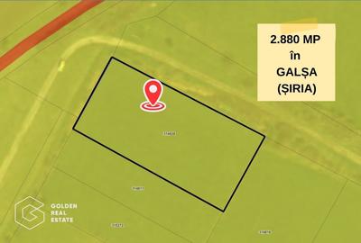 Teren Construcții intravilan de 2880 mp, în Galșa - 1