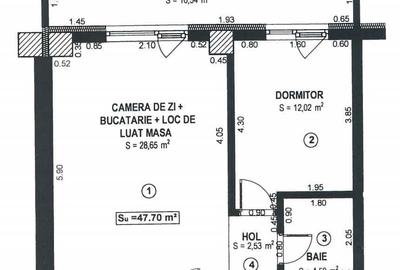 Apartament cu 2 camere semidecomandat în Torontalului - 8