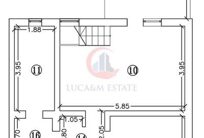 Casă cu 3 camere în Bucovăț - 10