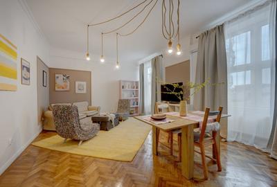 Apartament cu 2 camere semidecomandat, mobilat în Coșbuc - 1