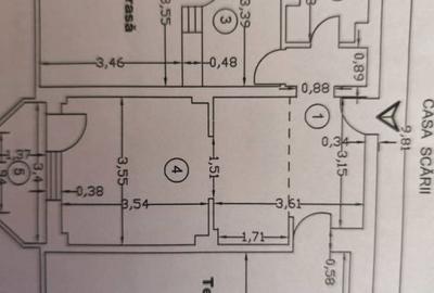 Apartament cu 2 camere semidecomandat în Exterior Vest - 7