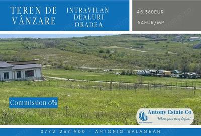 Teren de 850 mp, în Dealuri Oradea