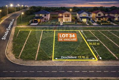 Teren Construcții intravilan de 474 mp, în Valu lui Traian - 1