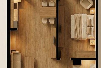 Apartament cu 2 camere semidecomandat în Burdujeni - 9
