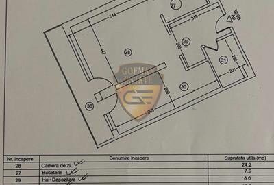 Apartament cu 2 camere semidecomandat, mobilat în Dacia - 16