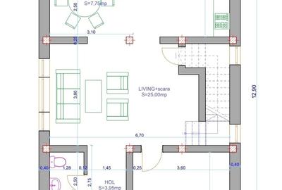 Casă Individuală de Vânzare 5 camere 3 băi Moșnița - 15