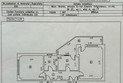 Apartament cu 2 camere decomandat în Central