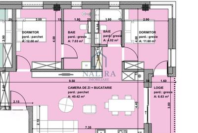 Apartament cu 3 camere în Central - 3