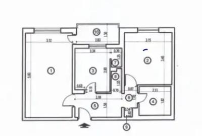 Apartament cu 2 camere decomandat, mobilat în Crângași - 7