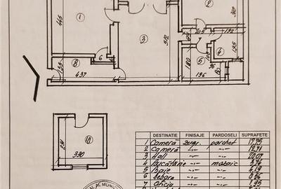 Apartament cu 3 camere semidecomandat în Alba Iulia
