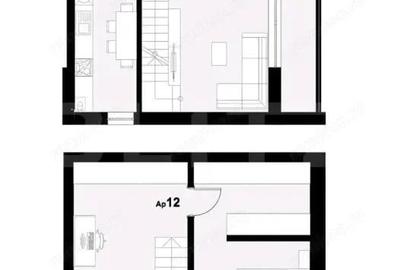 Apartament 3 camere pe doua niveluri, 2 locuri de parcare, Giroc - 1