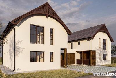 Duplex semifinisat de vanzare , 120 mp , 385 teren, garaj! Gilau - 4