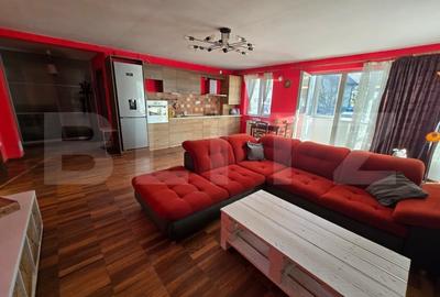 Apartament cu 3 camere semidecomandat, mobilat în Florești