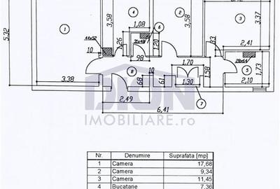 Apartament cu 3 camere decomandat în Rahova - 3