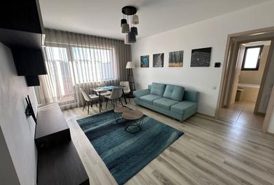 Apartament cu 2 camere semidecomandat, mobilat în Băneasa - 6