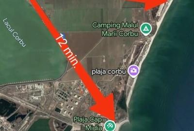 Teren Construcții intravilan de 1000 mp, în Corbu - 1