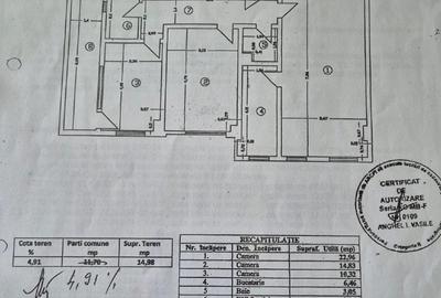 Apartament cu 3 camere decomandat, mobilat în Lujerului - 14