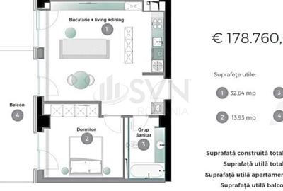 REA1020046 Aparatament 2 camere zona de nord REA1020046 Aparatament 2 camere zona de nord - 10