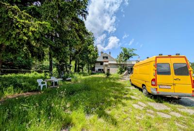 Sinaia-Vadul Cerbului,S+P+E+M,teren 6300mp,desch.DN=72m,vila+restaurant+terasa - 1