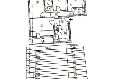 Apartament cu 4 camere decomandat în Titan