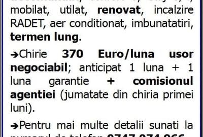 Inel 1, 2 camere, decomandat, mobilat, inchirieri Constanta - 10