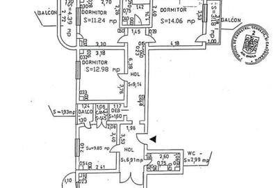 Apartament cu 4 camere decomandat în Călărași - 14