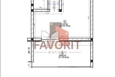 Apartament 1 camera+terasa 19mp | Giroc | BLoc cu lift - 8