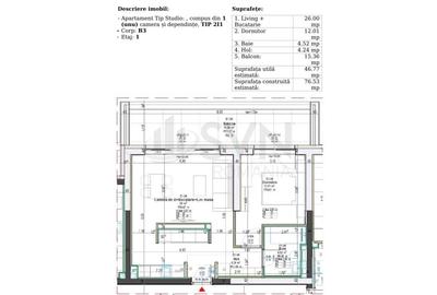 REA1027085 Studio Dublu IResidence Pipera Plaza I Cesiune - 10