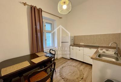 Apartament cu 3 camere semidecomandat, mobilat în Ultracentral