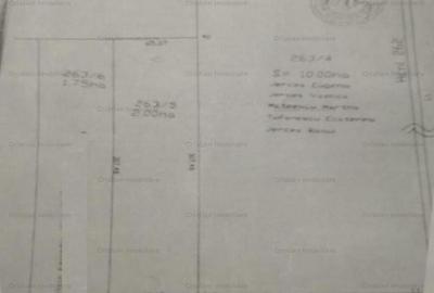 Teren intravilan 10.000 mp Chercea cu 150mp front stradal - 1