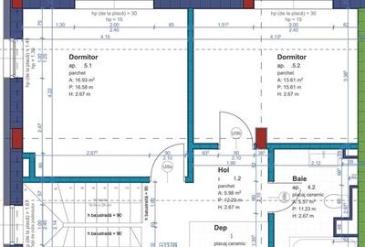 Apartament modern 3 camere 94.5mp pe 2 niveluri, Iris, zona str. Oasului - 10