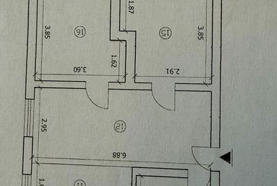 Apartament cu 3 camere în Central - 9