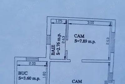 Apartament cu 2 camere semidecomandat în Nord - 2