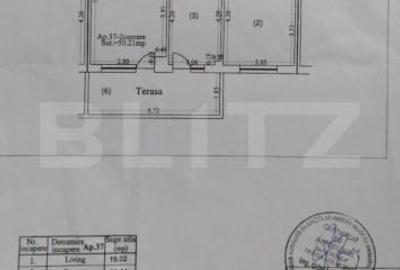 Apartament 2 camere – 60,79 m² | zona Salaj | parcare inclusa | Etaj 5 - 9